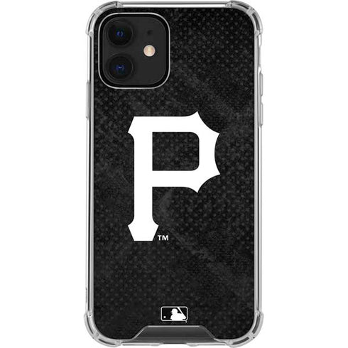 MLB Pittsburgh Pirates Dark Wash iPhone 12 Clear Case