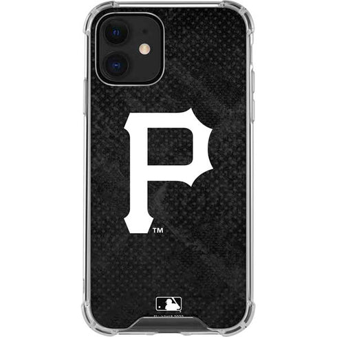 MLB Pittsburgh Pirates Dark Wash iPhone 12 Mini Clear Case