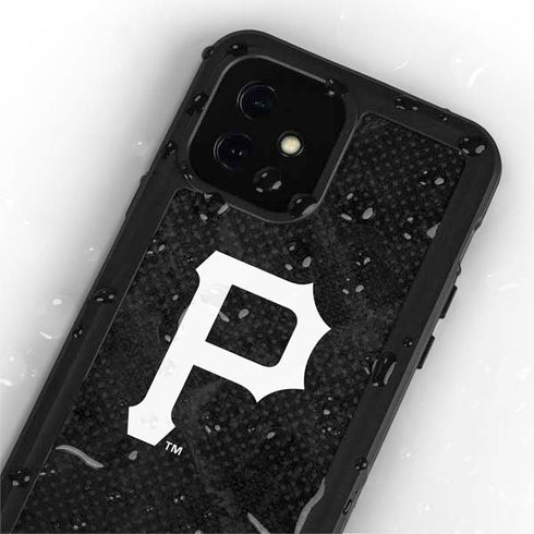 MLB Pittsburgh Pirates Dark Wash iPhone 12 Mini Waterproof Case