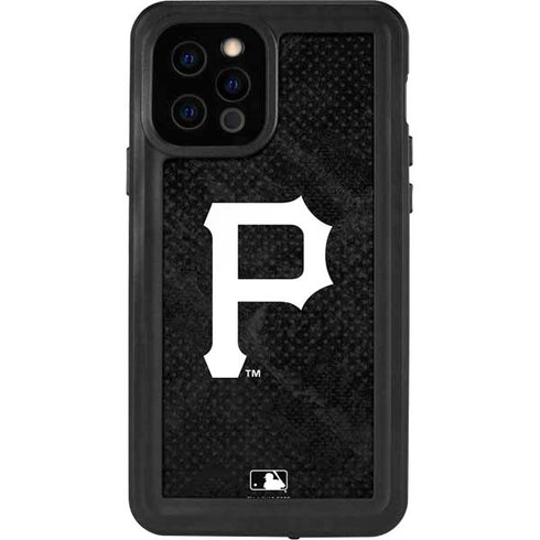 MLB Pittsburgh Pirates Dark Wash iPhone 12 Pro Waterproof Case