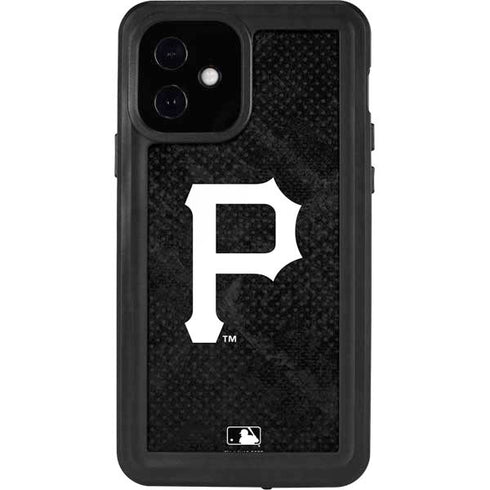 MLB Pittsburgh Pirates Dark Wash iPhone 12 Waterproof Case