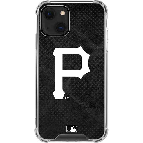 MLB Pittsburgh Pirates Dark Wash iPhone 13 Mini Clear Case