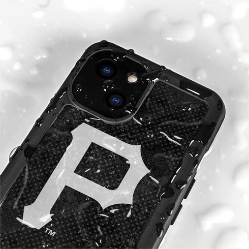MLB Pittsburgh Pirates Dark Wash iPhone 13 Mini Waterproof Case