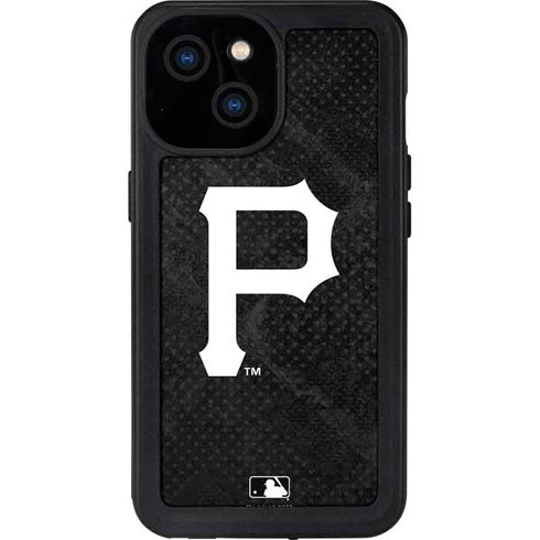 MLB Pittsburgh Pirates Dark Wash iPhone 13 Mini Waterproof Case