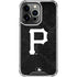 MLB Pittsburgh Pirates Dark Wash iPhone 15 Pro Clear Case
