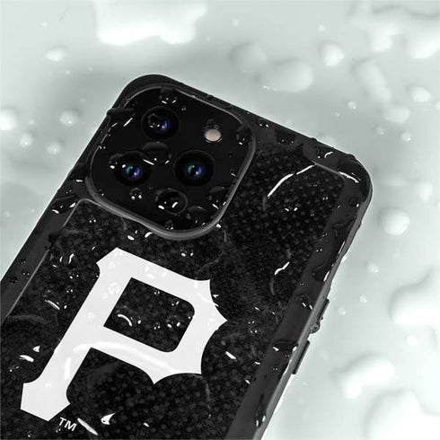 MLB Pittsburgh Pirates Dark Wash iPhone 14 Pro Max Waterproof Case