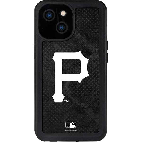 MLB Pittsburgh Pirates Dark Wash iPhone 15 Waterproof Case
