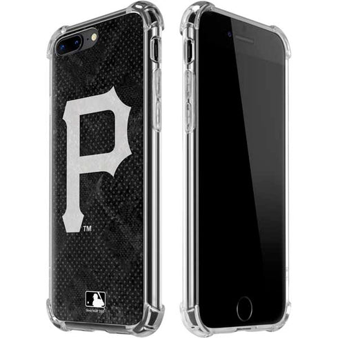 MLB Pittsburgh Pirates Dark Wash iPhone 7/8 Plus Clear Case