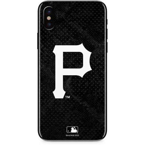MLB Pittsburgh Pirates Dark Wash iPhone XS Max Skin