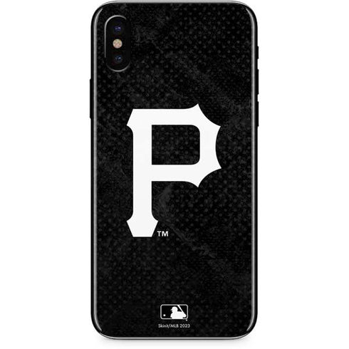 MLB Pittsburgh Pirates Dark Wash iPhone XS Skin