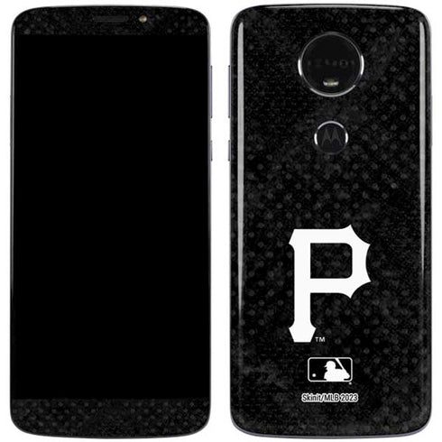 MLB Pittsburgh Pirates Dark Wash Moto E5 Plus Skin
