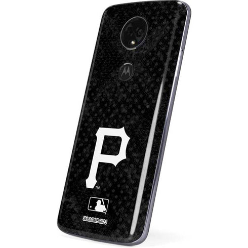 MLB Pittsburgh Pirates Dark Wash Moto E5 Plus Skin