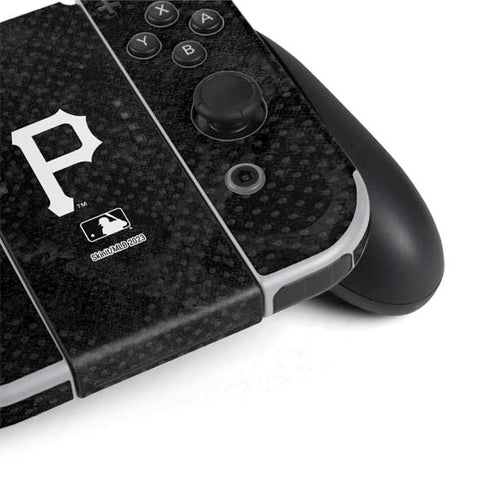 MLB Pittsburgh Pirates Dark Wash Nintendo Switch OLED (2021) Skin