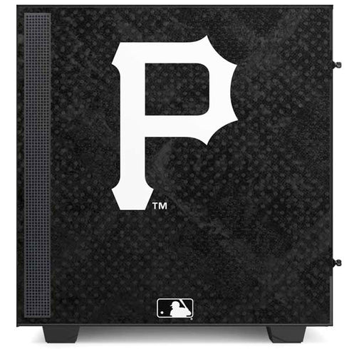 MLB Pittsburgh Pirates Dark Wash NZXT H510 Compact ATX Mid-Tower Case Skin