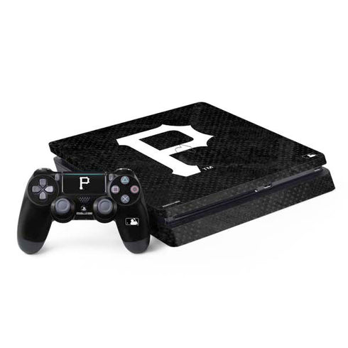 MLB Pittsburgh Pirates Dark Wash PS4 Slim Bundle Skin