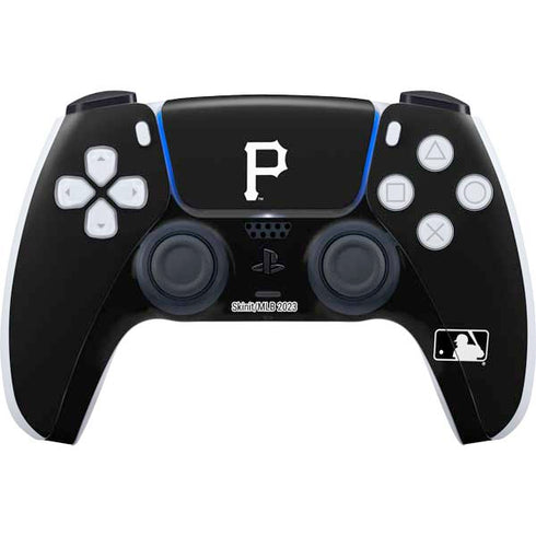 MLB Pittsburgh Pirates Dark Wash PS5 Controller Skin