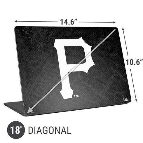 MLB Pittsburgh Pirates Dark Wash Universal Laptop 18in (14.6 x 10.6in) Skin
