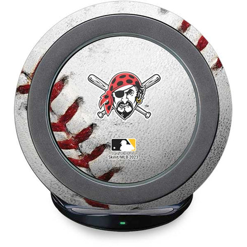MLB Pittsburgh Pirates Game Ball Fast Charge Wireless Charging Stand Skin