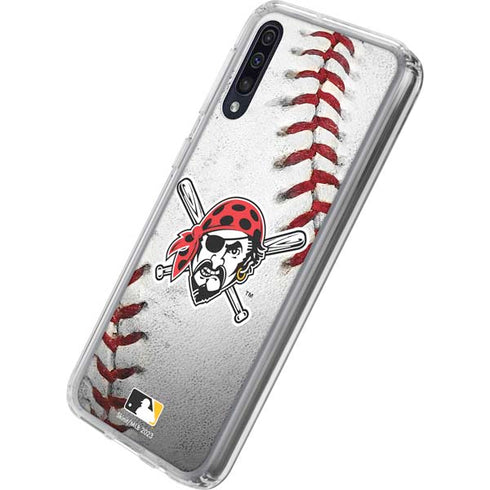 MLB Pittsburgh Pirates Game Ball Galaxy A50 Clear Case
