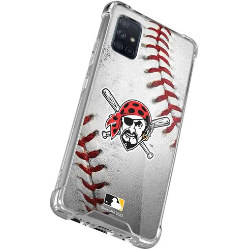 MLB Pittsburgh Pirates Game Ball Galaxy A51 5G Clear Case