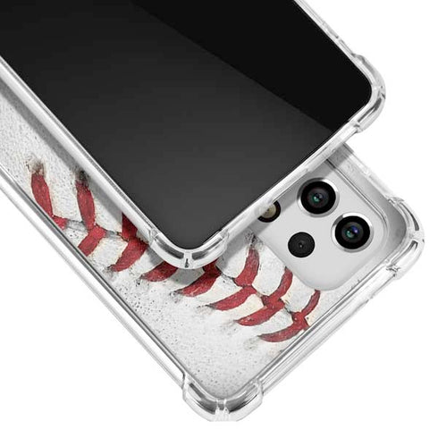 MLB Pittsburgh Pirates Game Ball Galaxy A53 5G Clear Case