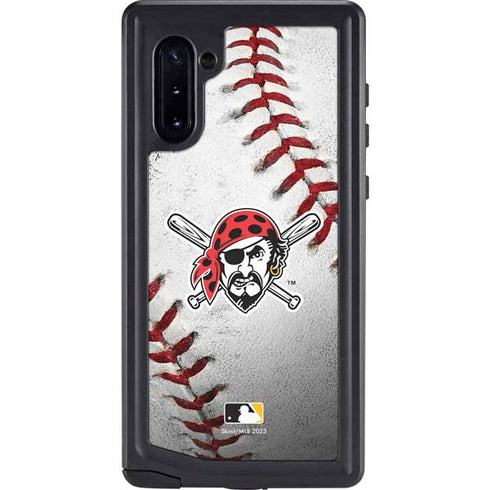 MLB Pittsburgh Pirates Game Ball Galaxy Note 10 Waterproof Case