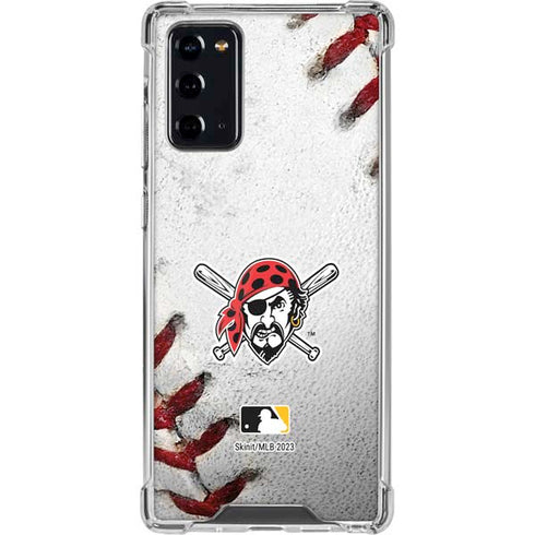 MLB Pittsburgh Pirates Game Ball Galaxy Note20 5G Clear Case