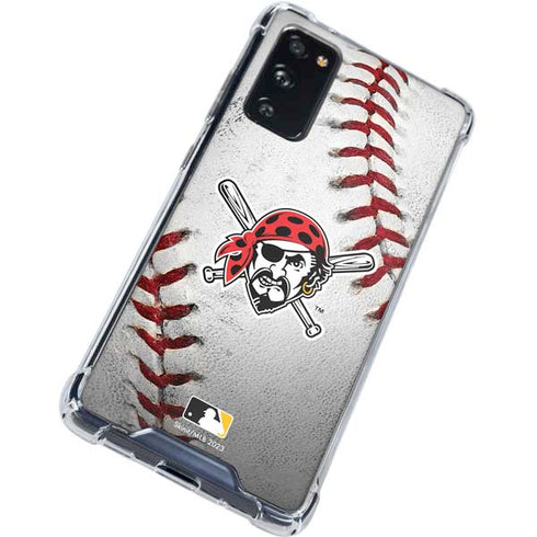 MLB Pittsburgh Pirates Game Ball Galaxy S20 FE Clear Case