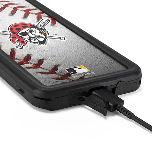 MLB Pittsburgh Pirates Game Ball Galaxy S20 Plus Waterproof Case