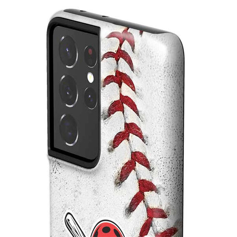 MLB Pittsburgh Pirates Game Ball Galaxy S21 Ultra 5G Pro Case