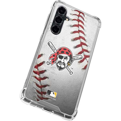 MLB Pittsburgh Pirates Game Ball Galaxy S23 FE Clear Case
