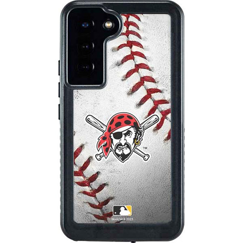 MLB Pittsburgh Pirates Game Ball Galaxy S23 Plus Waterproof Case