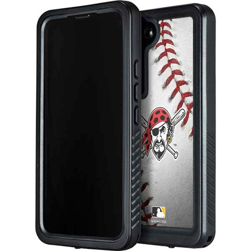 MLB Pittsburgh Pirates Game Ball Galaxy S23 Plus Waterproof Case