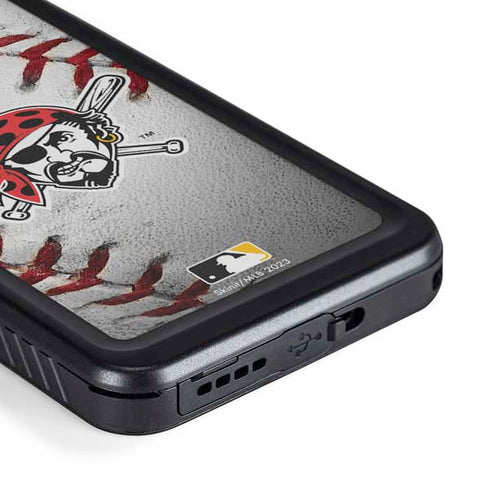 MLB Pittsburgh Pirates Game Ball Galaxy S23 Waterproof Case
