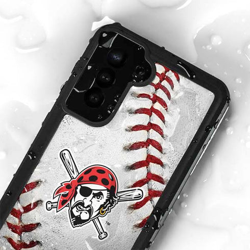 MLB Pittsburgh Pirates Game Ball Galaxy S23 Waterproof Case