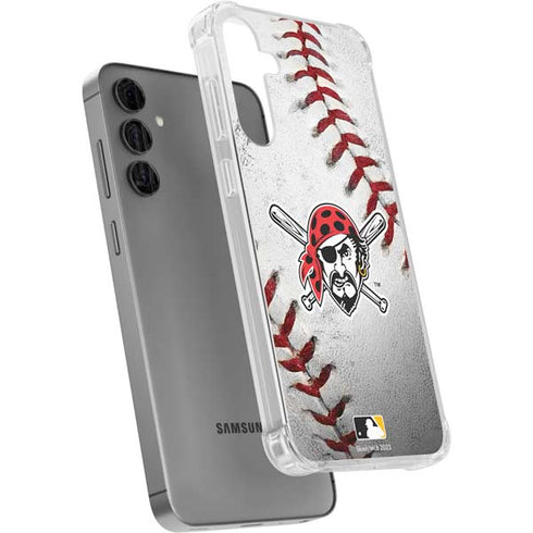 MLB Pittsburgh Pirates Game Ball Galaxy S24 Plus Clear Case