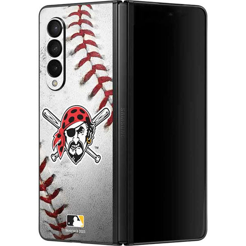 MLB Pittsburgh Pirates Game Ball Galaxy Z Fold3 5G Skin