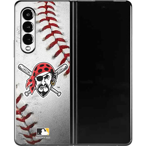 MLB Pittsburgh Pirates Game Ball Galaxy Z Fold3 5G Skin