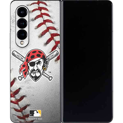MLB Pittsburgh Pirates Game Ball Galaxy Z Fold4 5G Skin