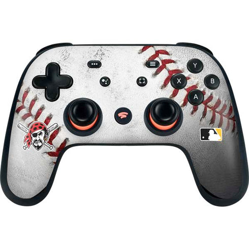 MLB Pittsburgh Pirates Game Ball Google Stadia Controller Skin