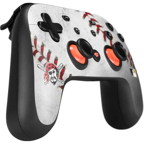 MLB Pittsburgh Pirates Game Ball Google Stadia Controller Skin