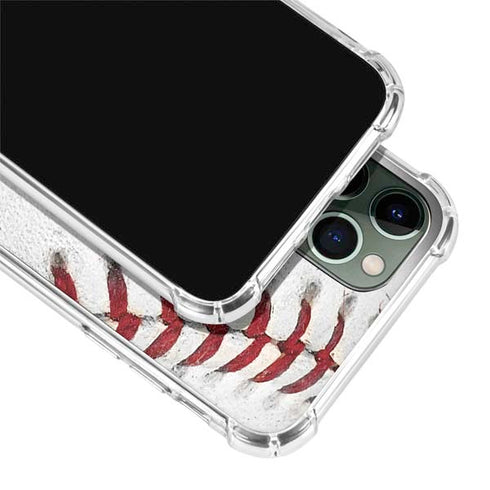 MLB Pittsburgh Pirates Game Ball iPhone 11 Pro Max Clear Case