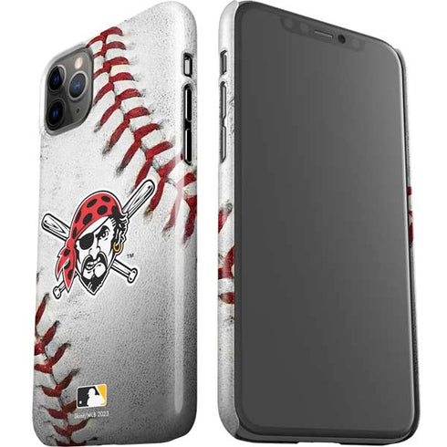 MLB Pittsburgh Pirates Game Ball iPhone 11 Pro Max Lite Case