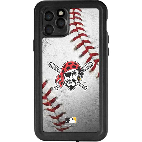 MLB Pittsburgh Pirates Game Ball iPhone 11 Pro Waterproof Case