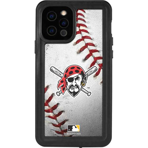 MLB Pittsburgh Pirates Game Ball iPhone 12 Pro Waterproof Case