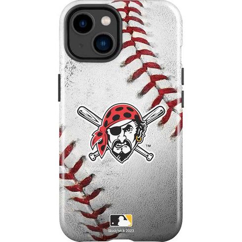 MLB Pittsburgh Pirates Game Ball iPhone 15 Plus Impact Case