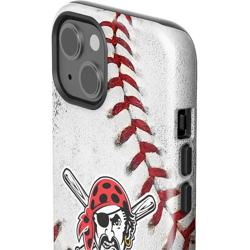 MLB Pittsburgh Pirates Game Ball iPhone 15 Plus Impact Case