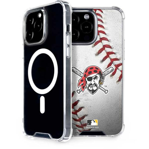 MLB Pittsburgh Pirates Game Ball iPhone 15 Pro Max MagSafe Case