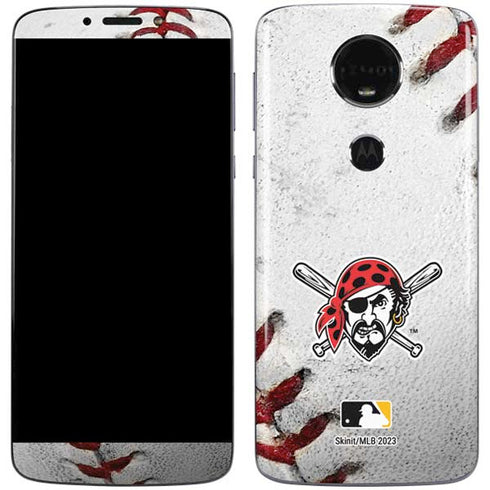 MLB Pittsburgh Pirates Game Ball Moto E5 Plus Skin