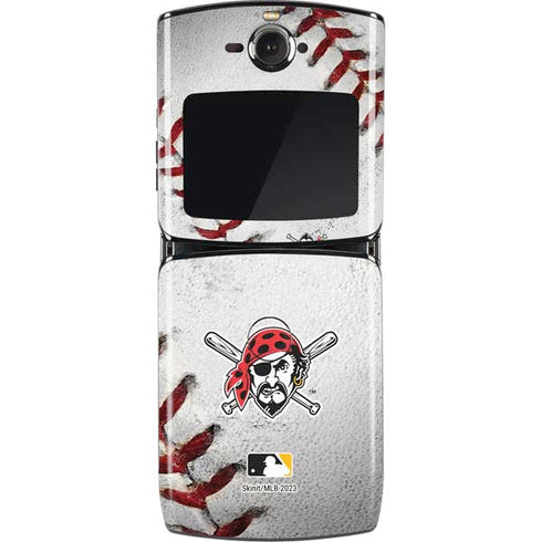 MLB Pittsburgh Pirates Game Ball Motorola RAZR Skin